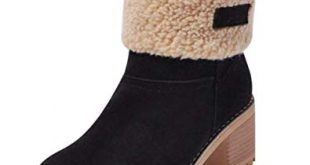 Amazon.com | Hunzed Ladies Winter Warm Shoes Women Girl's Snow Boots