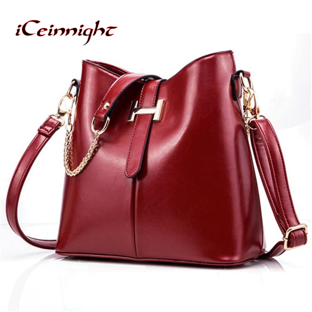 iCeinnight 2017 new women's bag fashion women's handbag PU leather