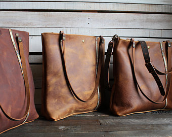 Women leather bag | Etsy