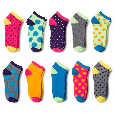 Modern Heritage™ Women's Socks 10pk - Gray One Size : Target