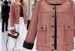 XL 5XL Plus Size Casual Women Coats 2019 Autumn Winter Fashion