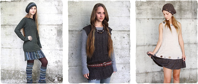 Young fashion - young women's fashion - Alpaca wool Clothing - La Mamita