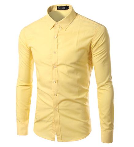 Mens Shirt Long Sleeve Men's Clothing Casual Dress Shirts u2013 ThriftyJean