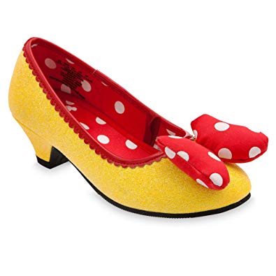 Amazon.com: Disney Minnie Mouse Costume Shoes for Kids - Yellow